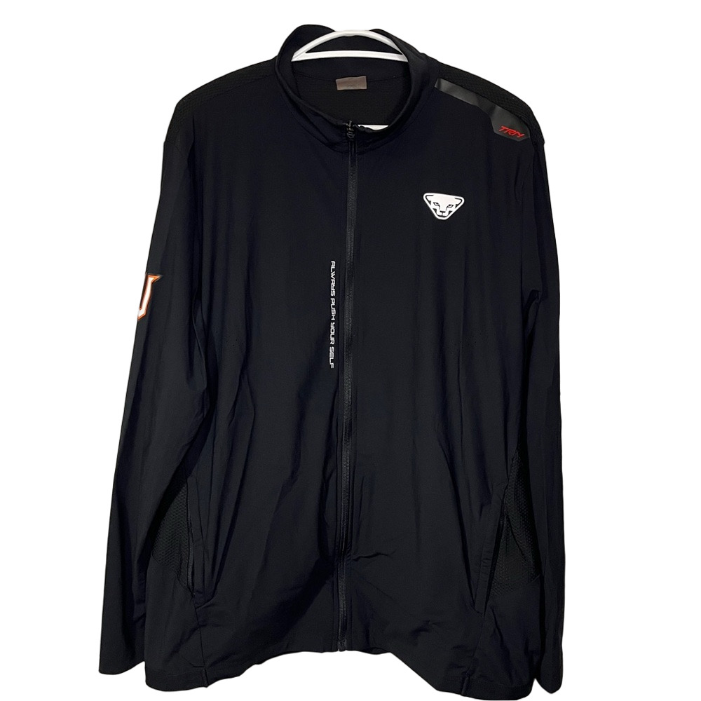 Dynafit Lightweight Running Jacket Men 3XL Black Windproof Performance Trail Run
